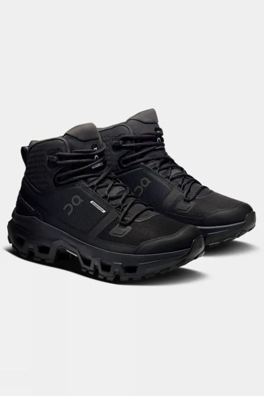 On Womens Cloudrock Mid Waterproof Boots