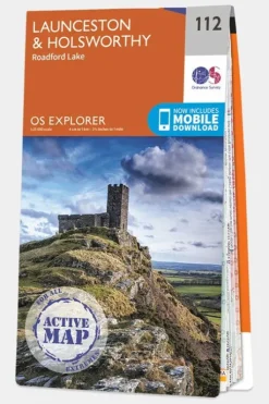 Ordnance Survey Active Explorer Map 112 Launceston and Holsworthy