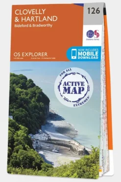 Ordnance Survey Active Explorer Map 126 Clovelly and Hartland