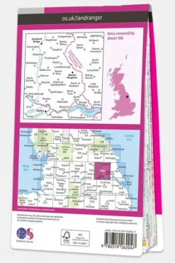 Ordnance Survey Active Landranger Map 106 Market Weighton