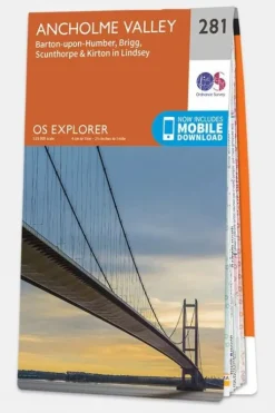 Ordnance Survey Explorer Map 281 Ancholme Valley