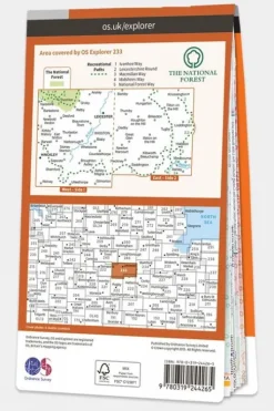 Ordnance Survey Explorer Map 233 Leicester and Hinckley