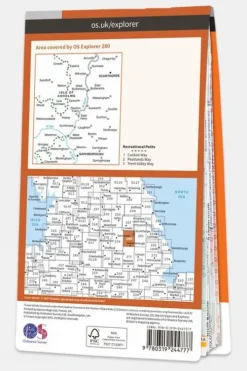 Ordnance Survey Explorer Map 280 Isle of Axholme
