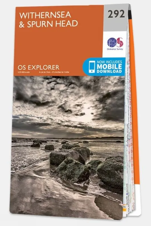 Ordnance Survey Explorer Map 292 Withernsea and Spurn Head