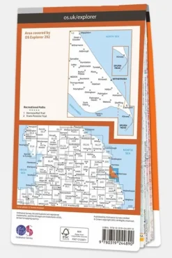 Ordnance Survey Explorer Map 292 Withernsea and Spurn Head