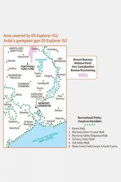 Ordnance Survey Explorer Map 152 Newport and Pontypool