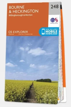 Ordnance Survey Explorer Map 248 Bourne and Heckington