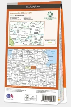 Ordnance Survey Explorer Map 246 Loughborough