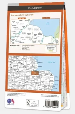 Ordnance Survey Explorer Map 249 Spalding and Holbeach