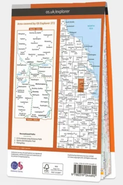 Ordnance Survey Explorer Map 272 Lincoln