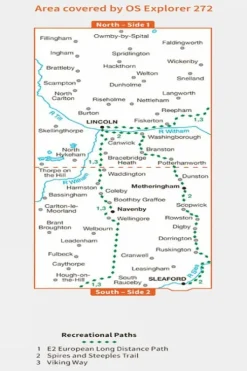 Ordnance Survey Explorer Map 272 Lincoln