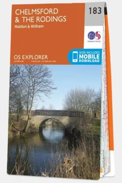 Ordnance Survey Explorer Map 183 Chelmsford and The Rodings