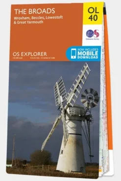 Ordnance Survey Explorer Map OL40 The Broads