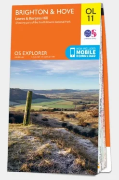 Ordnance Survey Explorer Map OL11 Brighton and Hove