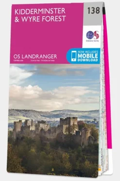 Ordnance Survey Landranger Map 138 Kidderminster and Wyre Forest
