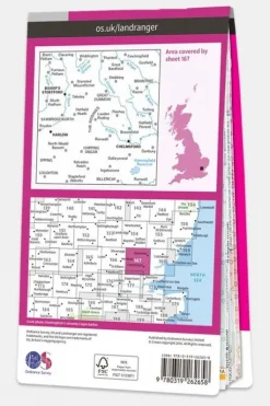 Ordnance Survey Landranger Map 167 Chelmsford
