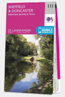 Ordnance Survey Landranger Map 111 Sheffield and Doncaster