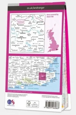 Ordnance Survey Landranger Map 188 Maidstone and Royal Tunbridge Wells