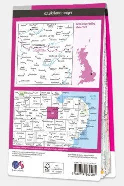 Ordnance Survey Landranger Map 142 Peterborough