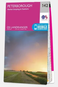 Ordnance Survey Landranger Map 142 Peterborough