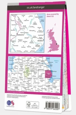 Ordnance Survey Landranger Map 122 Skegness and Horncastle