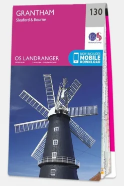 Ordnance Survey Landranger Map 130 Grantham