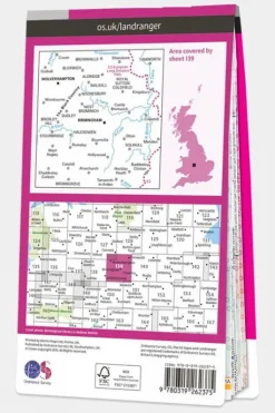 Ordnance Survey Landranger Map 139 Birmingham and Wolverhampton