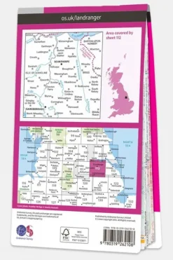 Ordnance Survey Landranger Map 112 Scunthorpe and Gainsborough