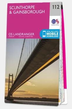 Ordnance Survey Landranger Map 112 Scunthorpe and Gainsborough