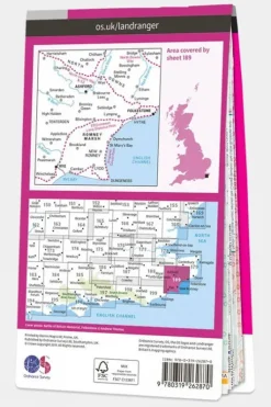Ordnance Survey Landranger Map 189 Ashford and Romney Marsh