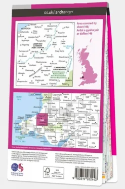 Ordnance Survey Landranger Map 146 Lampeter and Llandovery