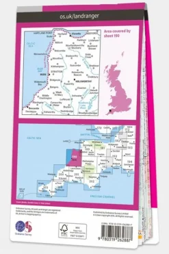 Ordnance Survey Landranger Map 190 Bude and Clovelly