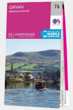 Ordnance Survey Landranger Map 76 Girvan