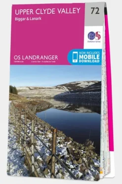 Ordnance Survey Landranger Map 72 Upper Clyde Valley
