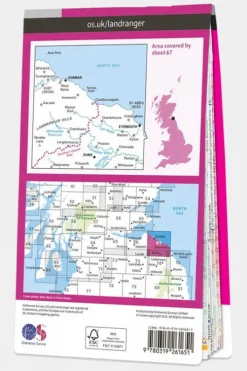Ordnance Survey Landranger Map 67 Duns, Dunbar and Eyemouth