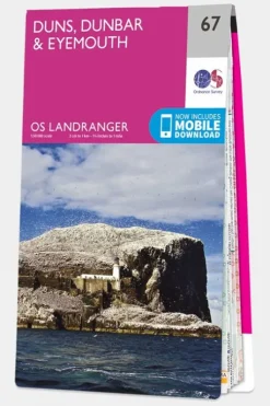 Ordnance Survey Landranger Map 67 Duns, Dunbar and Eyemouth