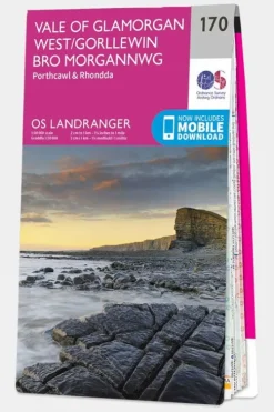 Ordnance Survey Landranger Map 170 Vale of Glamorgan