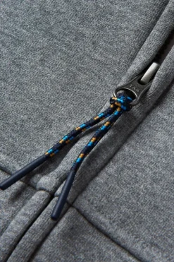 Passenger Mens Heritage Full Zip Recycled Cotton Hoodie