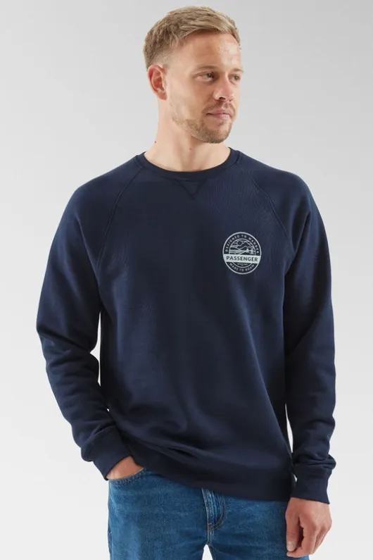 Passenger Mens Odyssey Organic Cotton Sweatshirt