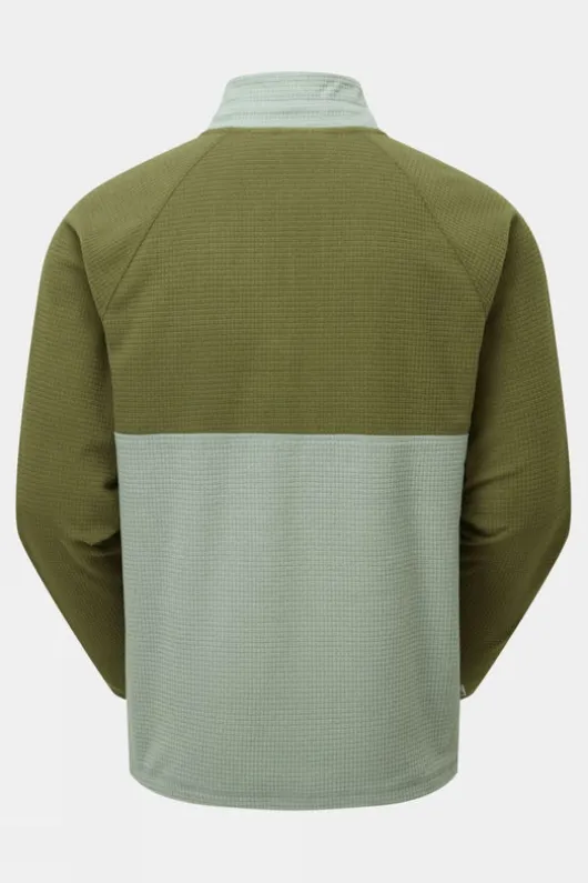 Passenger Mens Overlook Recycled Grid Polar Fleece