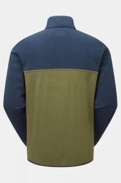 Passenger Mens Set Off Recycled Polar Quarter Zip Fleece