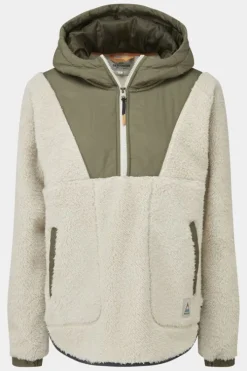 Passenger Womens Beaumont Recycled Sherpa Hooded Fleece