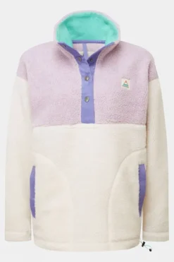 Passenger Womens Create Recycled Deep-Pile Sherpa Fleece