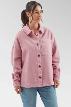 Passenger Womens Maya Twill Overshirt