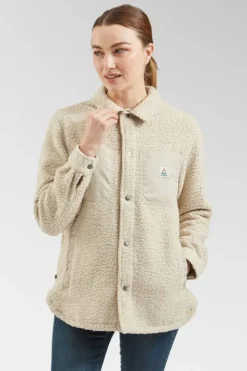 Passenger Womens Rappel Recycled Sherpa Oversized Shirt