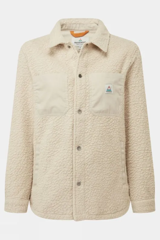 Passenger Womens Rappel Recycled Sherpa Oversized Shirt
