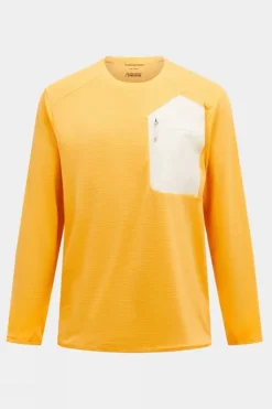 Peak Performance Mens Freelight Polartec Grid Fleece Top
