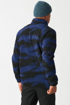 Picture Mens Kimag Printed Quarter Zip Fleece