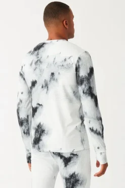 Picture Mens Lhotse Printed Long Sleeve Baselayer