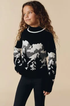 Poivre Blanc Kids Ambre Knit Pullover